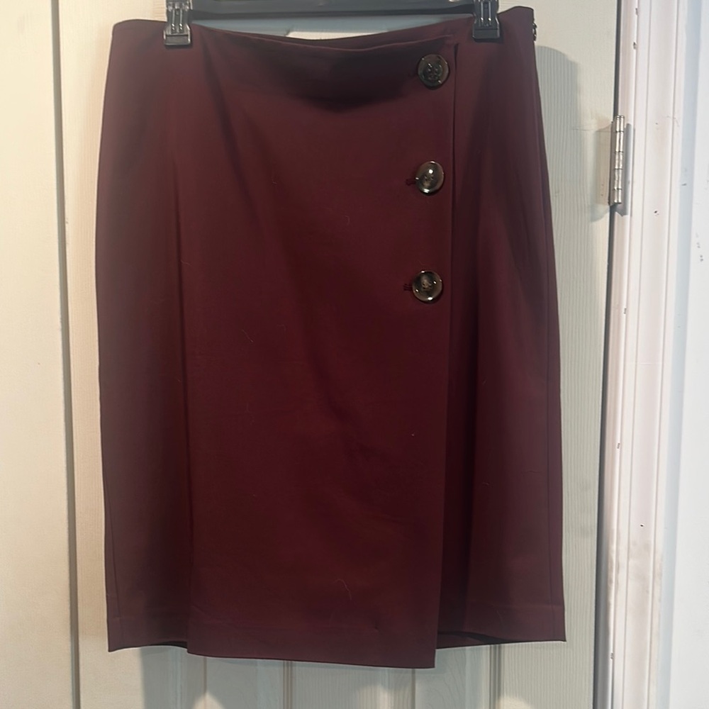 Ann Taylor Faux Wrap Skirt